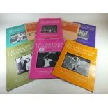 Eight Wimbledon Tennis programmes 1966-1978