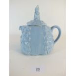 A Sadlers 'Daintee Laydee' blue Crinoline Lady teapot