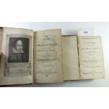 Historical Sketches of Statesmen Vol II - published 1845, and The Plays of Shakespeare - leather