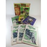 A collection of ten 1950's Motorcycling Magazines