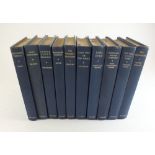 A group of eleven volumes of 'World Classics' series including Jane Eyre, Moby Dick, Robinson Crusoe