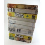 A group of ten Zane Grey novels - some UK first editions and all with dust jackets