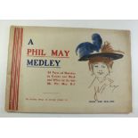 A Phil May Medley - published by The Graphic 1903 - first edition