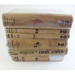 A group of six Dorothy L Sayers novels - all with dust jackets