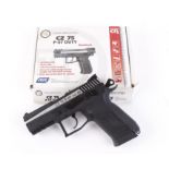 .177 ASG CZ 75 P-07 DUTY Co2 semi automatic air pistol, no.12A16232 Purchasers Note: This Lot cannot