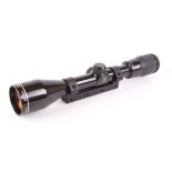 3.5-10 x 45 Nikko Stirling Platinum scope with fitted mount rail