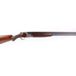 S2 12 bore Miroku Model 700 over and under, ejector, 28 ins barrels, full & ¼, machined ventilated