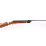 .177 Russian Model 1966R break barrel air rifle, no. 1481 Foresight missing Purchasers Note: This