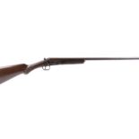 S2 .410 Norica semi hammer, 27¾ ins single barrel, 76mm chamber, sidelever opening, 14½ ins stock,