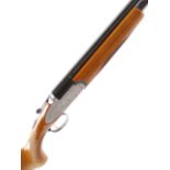 S2 12 bore Rizzini over and under, ejector, 28 ins ventilated barrels, ¾ & ¼, broad file cut