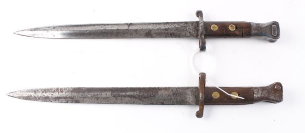 Two British 1888 Pattern Lee Metford bayonets, - Image 2 of 3