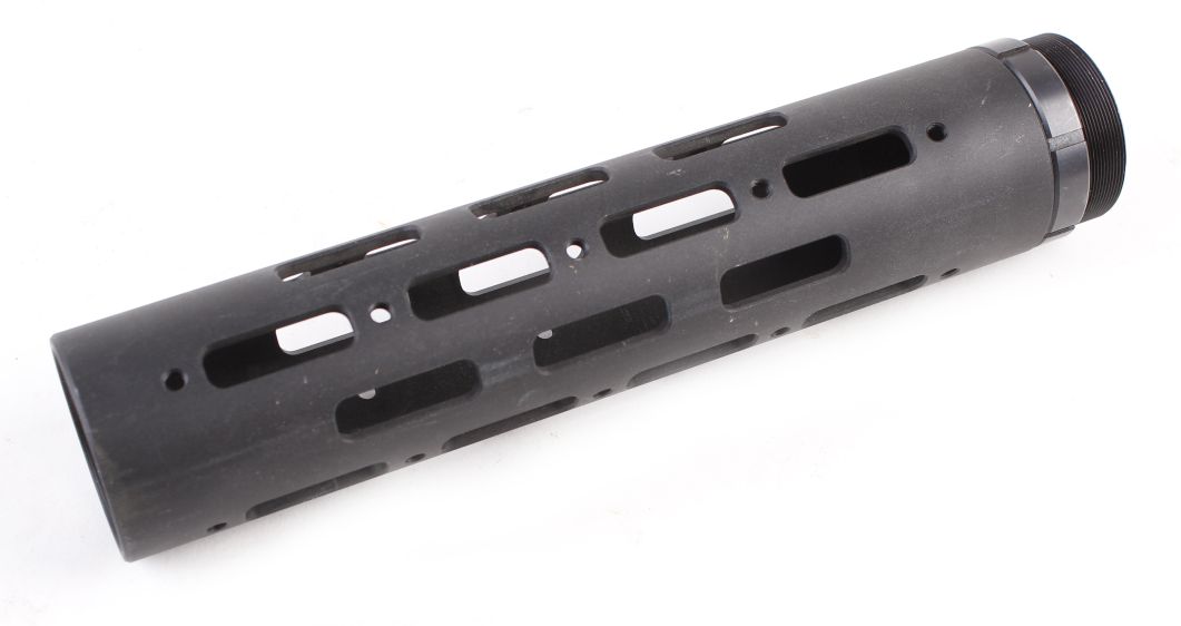 AR15 forend with barrel nut and lock ring