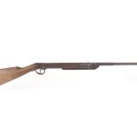 .177 Militia break barrel air rifle, part octagonal barrel, open sights Pitting throughout