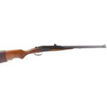 S1 .30R (Blaser) Baikal MR221 boxlock double rifle, 23½ ins barrels, the top rib fitted open