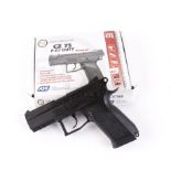.177 ASG CZ 75 P-07 DUTY Co2 semi automatic air pistol, no.11C5768 Purchasers Note: This Lot