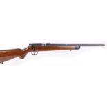 S1 .22 Norinco bolt action rifle, 19 ins threaded barrel, 5 shot magazine, scope grooves, no.