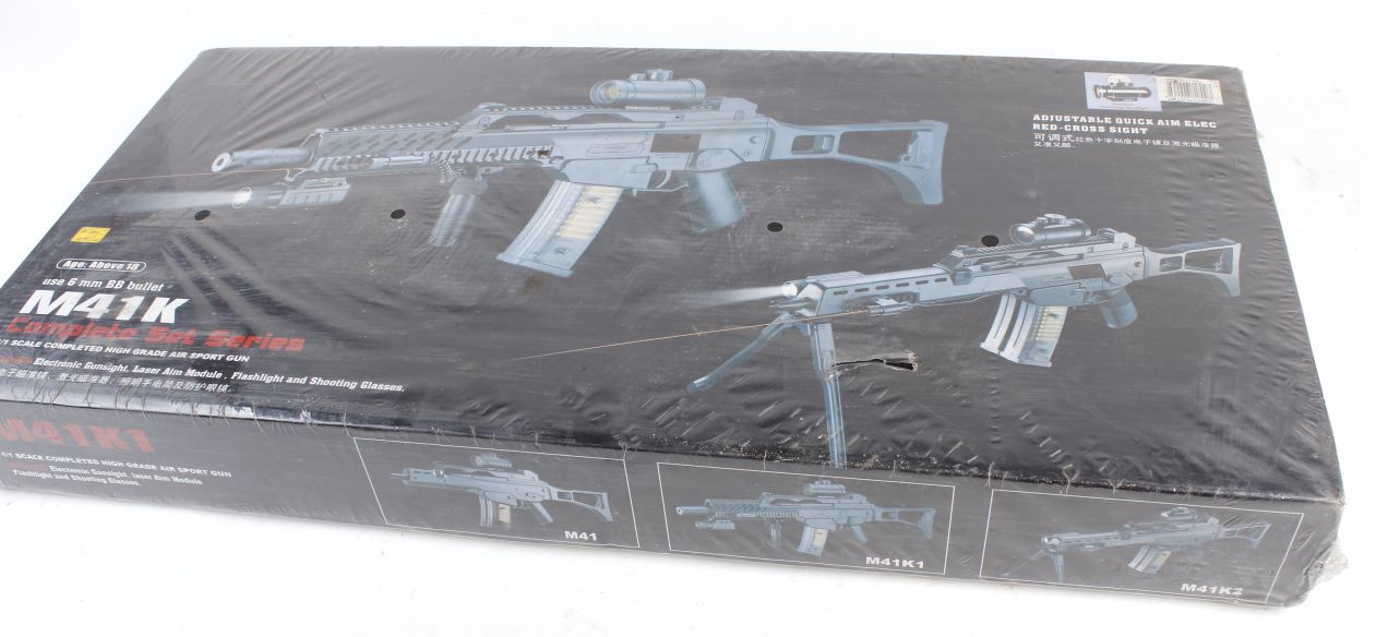 Boxed 6mm M41K BB gun by VB Sport CONDITION REPORT & NOTICES Purchasers Note: This