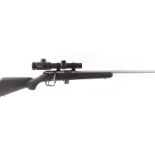 S1 .22 Marlin Model 880 bolt action rifle, 22 ins stainless steel barrel threaded for moderator (