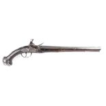 S58 18 bore Late 17th Century (probably Dutch) Flintlock holster pistol,