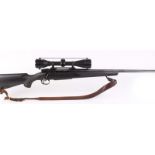 S1 .30-06 Winchester Model 70 Classic DBM-S bolt action stalking rifle, 25 ins threaded barrel (