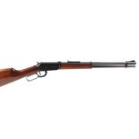 4.5mm Walther lever action Co2 air rifle (no magazine), black barrel and action, open sights, no.
