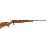 S1 .22 CZ 452-2E bolt action rifle, 14½ ins threaded barrel (moderator available), 5 shot