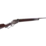 **Withdrawn** S1 12 bore Winchester Model 1887 lever action, 5 shot, 31 ins full choke barrel,