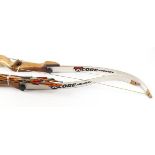 Two Core Archery Pulse 64 ins 20lbs / 68 ins 18lbs recurve bows with quantity if mixed length