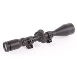 3-9 x 50IR Hawk Eclipse scope with mounts