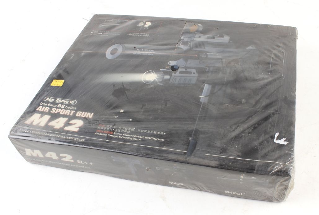 Boxed 6mm M42 BB gun by VB Sport CONDITION REPORT & NOTICES Purchasers Note: This
