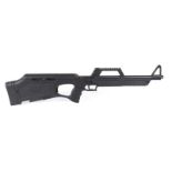 S1 .22 Walther G22 semi automatic tactical rifle, 20 ins barrel, 10 shot magazine, black synthetic