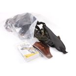 Bag containing quantity of various rifle slings, etc