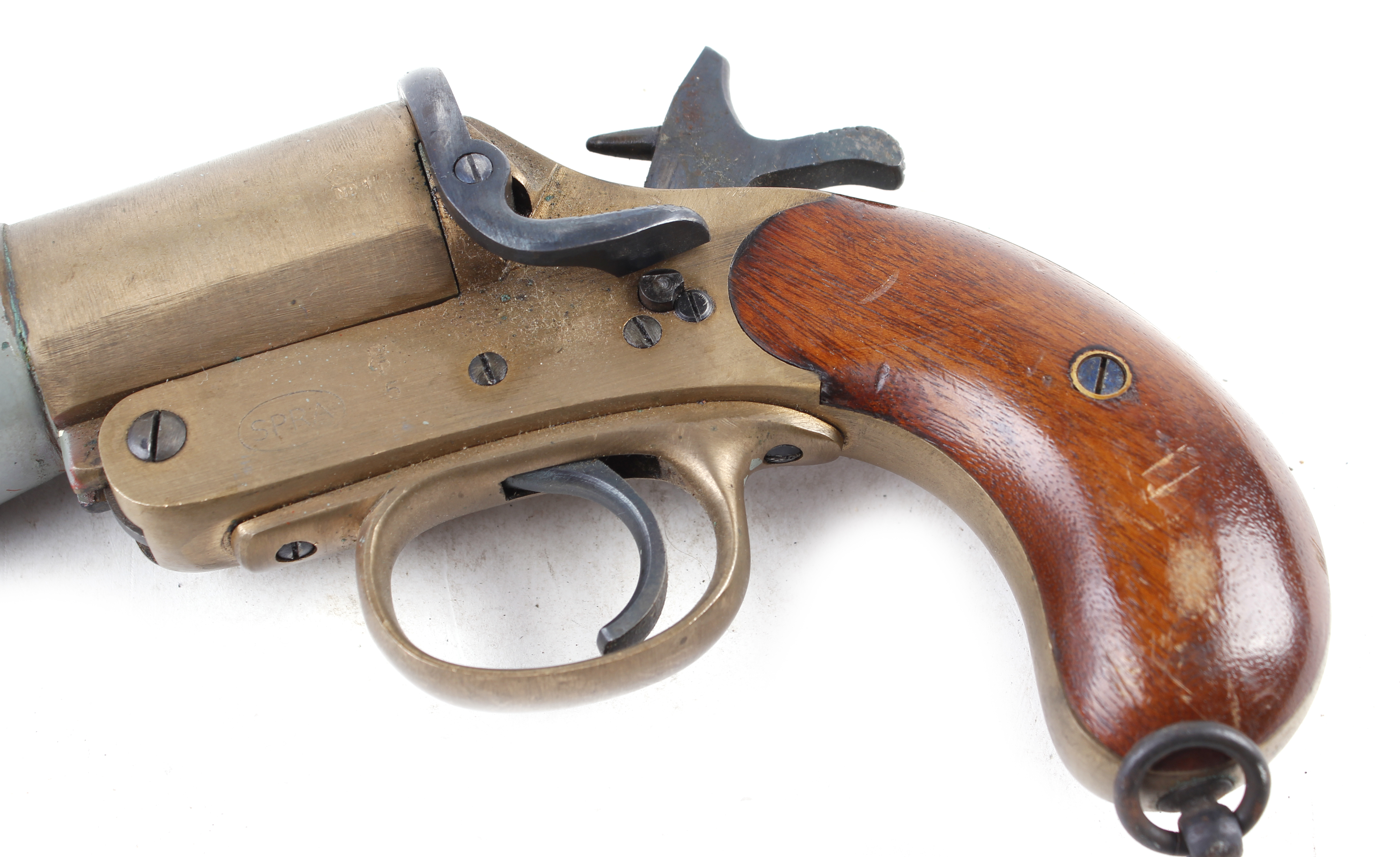 S58 1 ins SPRA Schermuly line throwing gun, no. 20983 - Image 3 of 3