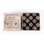 25 x 8 bore Eley Gastight paper cases in original box