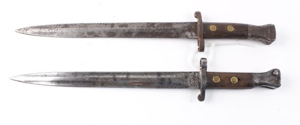 Two British 1888 Pattern Lee Metford bayonets,