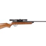.22 BSA Meteor Mk6 break barrel air rifle, mounted 4 x 20 BSA scope Purchasers Note: This Lot cannot