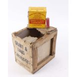 S2 125 x 12 bore Grant & Lang cartridges,some in maker's boxes, in Grant & Lang cartridge box