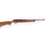 S1 .22 Ruger 10/22 semi automatic rifle, open sights, 10 shot rotary magazine, no. 241-33479