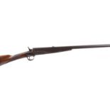 S58 .360 semi hammer Rook & Rabbit rifle, English, 29¼ ins octagonal barrel, blade and leaf