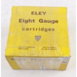 S2 25 x 8 bore Eley Kynoch cartridges Purchasers Note: Section 2 licence required. This Lot cannot