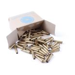 109 x .33 (wcf) once fired brass cases (Fire formed, converted from .45-70)