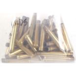 50 x .375 (H&H mag) once fired brass cases for reloading