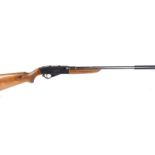 S1 .22 BSA Ralock semi automatic rifle, 16½ ins threaded barrel (moderator available), tube