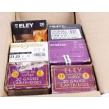 S2 175 x 20 bore cartridges, mostly Eley Purchasers Note: Section 2 licence required. This Lot