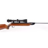 5.5mm Original Model 35 break barrel air rifle, mounted 4 x 42 Nikko Stirling Diamond scope, no.