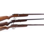 S2 .410 Webley & Scott bolt action, 25½ ins barrel, no. 4375; .410 Webley & Scott bolt action, 25?