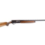 S2 12 bore Browning 2000 semi automatic, 3 shot (RM 89), 26 ins barrel, ¼ choke, file cut ventilated