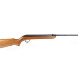 .177 BSA Cadet break barrel air rifle c.1955 in original condition, open sights, no. BC28925