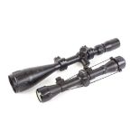 8-32 x 50 BSA Contender scope with mounts; 4 x 32 Walther scope (2)
