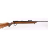 S1 .22 Walther Sportmodell V Zella-Mehlis bolt action training rifle, 25 ins barrel, blade and